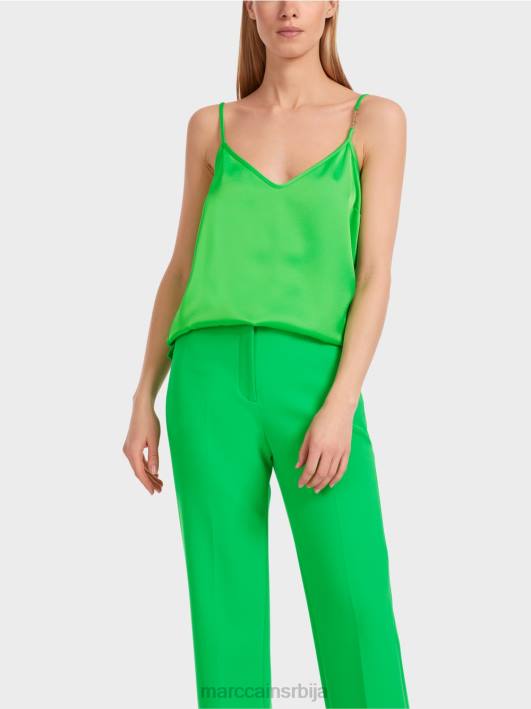 врх са витким ланцем Marc Cain D6881246 тамно зелена јабука одећу