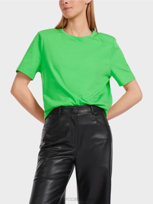 мајица кутијастог кроја Marc Cain D6881249 тамно зелена јабука одећу