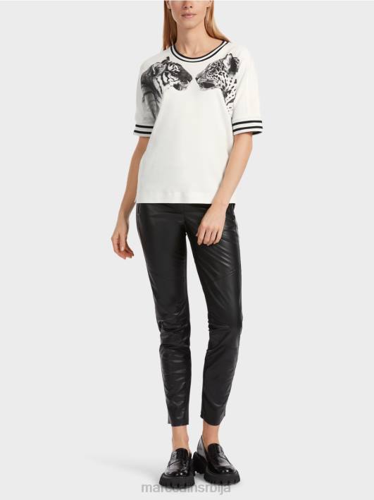 мајица са кимоно рукавима Marc Cain D6881264 прљаво бело одећу