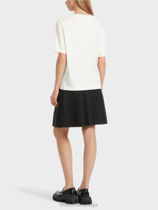 мајица са апликацијом Marc Cain D6881265 прљаво бело одећу