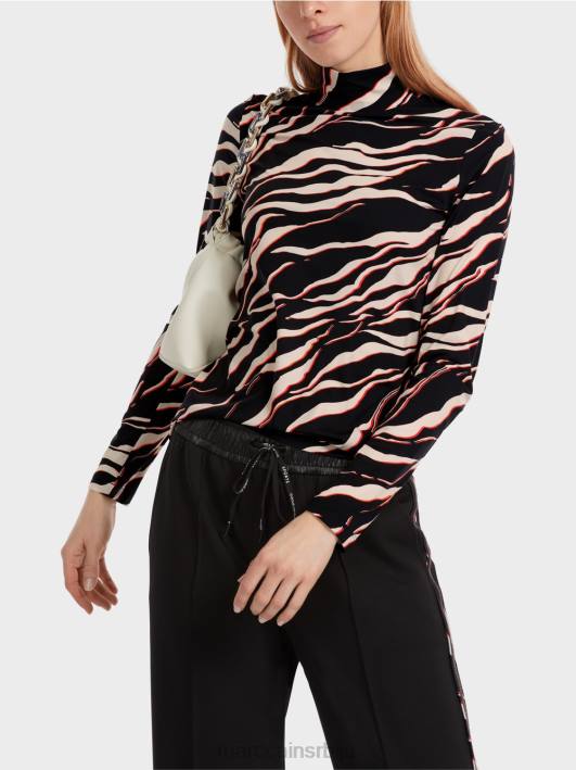 мајица дугих рукава Лео дизајн Marc Cain D6881267 цампари одећу