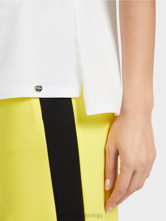 мајица са апликацијом птица Marc Cain D6881317 бео одећу