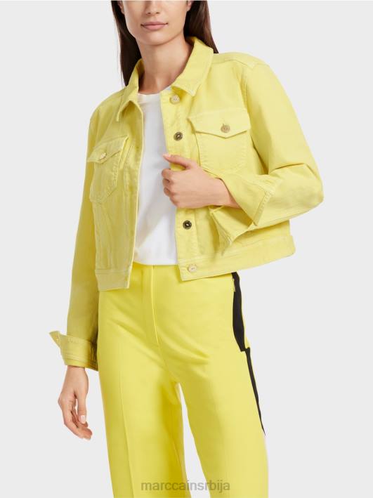 мајица са апликацијом птица Marc Cain D6881317 бео одећу