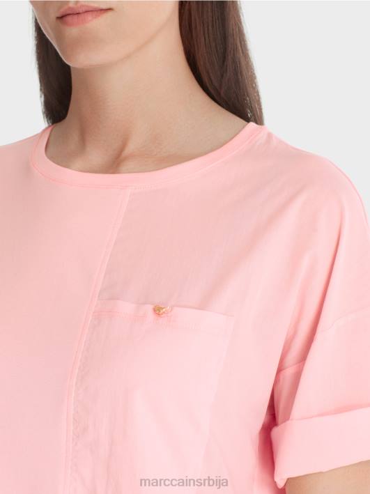 штампана мајица Marc Cain D6881319 меки пудер розе одећу
