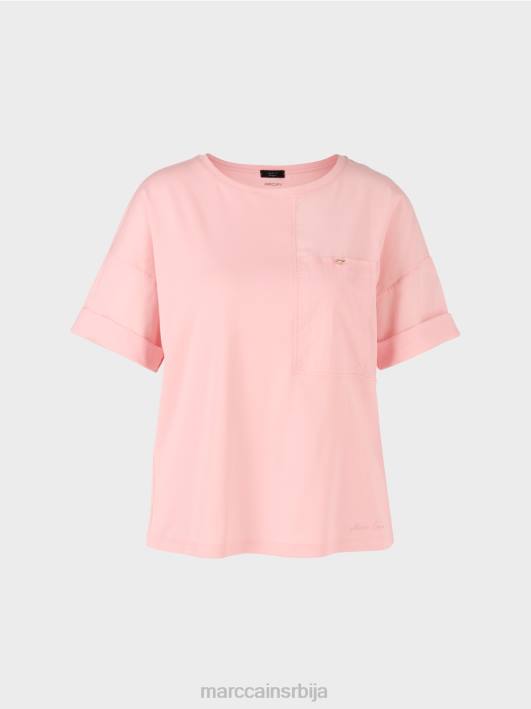 штампана мајица Marc Cain D6881319 меки пудер розе одећу