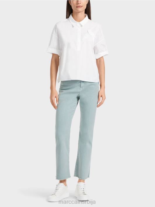 поло мајица са апликацијом Marc Cain D6881327 бео одећу