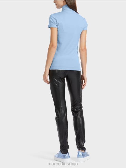 мајица са високим изрезом Marc Cain D6881334 тамно летње небо одећу