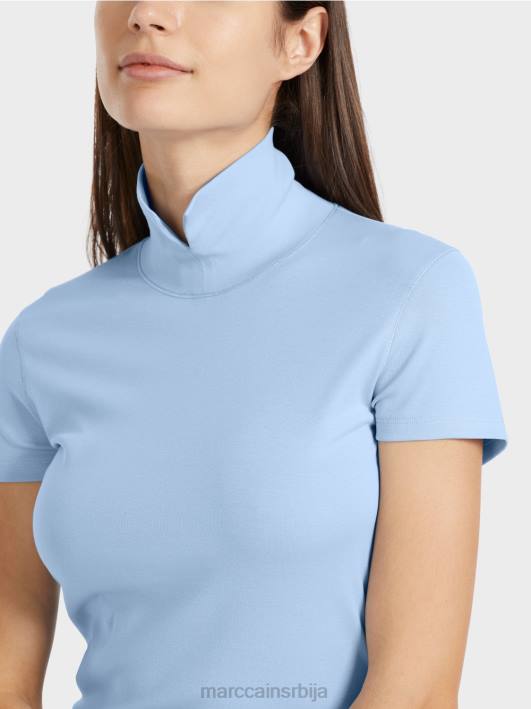 мајица са високим изрезом Marc Cain D6881334 тамно летње небо одећу