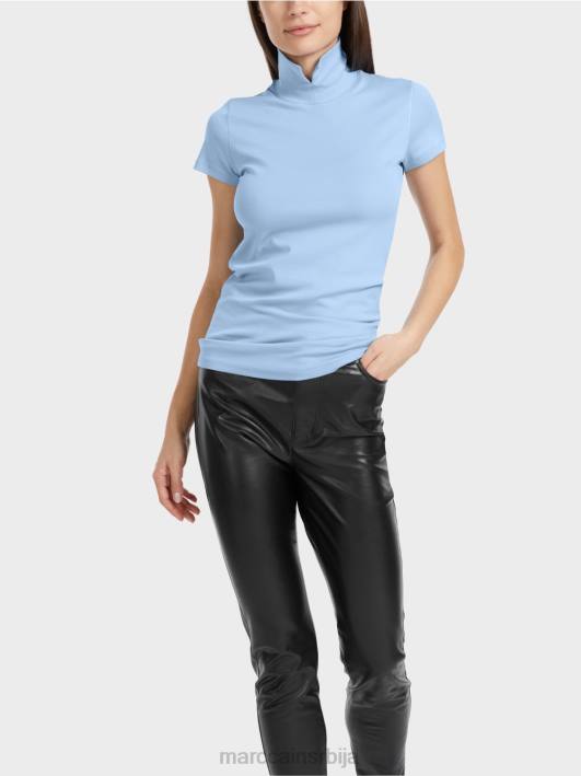 мајица са високим изрезом Marc Cain D6881334 тамно летње небо одећу