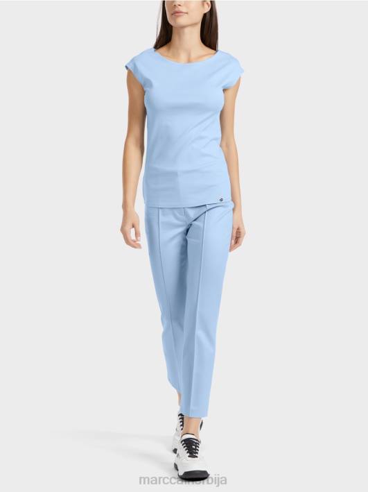 мајица која грли тело Marc Cain D6881337 тамно летње небо одећу