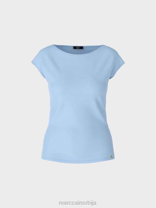 мајица која грли тело Marc Cain D6881337 тамно летње небо одећу