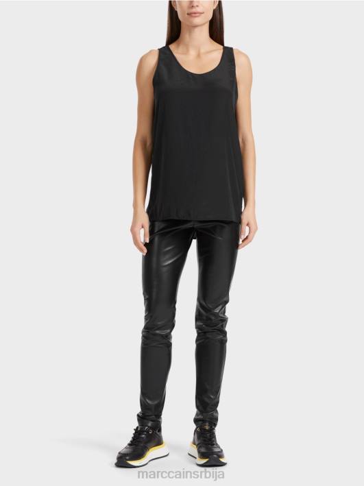 лагани горњи део без рукава Marc Cain D6881340 црн одећу