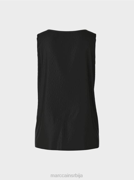 лагани горњи део без рукава Marc Cain D6881340 црн одећу