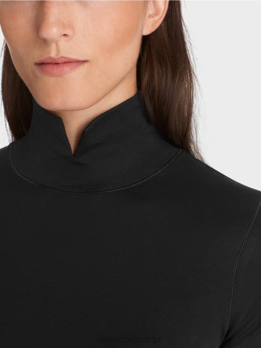 мајица са високим изрезом Marc Cain D6881342 црн одећу