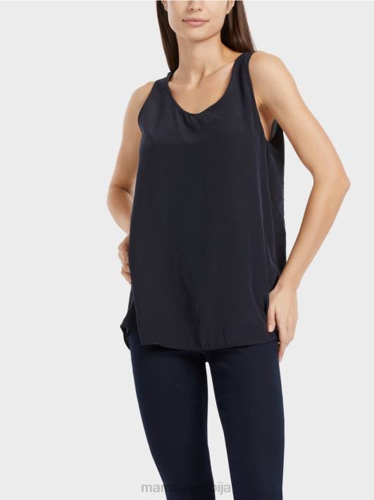 лагани горњи део без рукава Marc Cain D6881343 поноћно плава одећу
