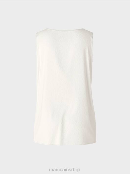лагани горњи део без рукава Marc Cain D6881344 прљаво бело одећу