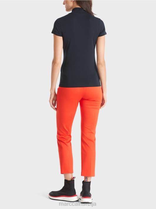 мајица са високим изрезом Marc Cain D6881346 поноћно плава одећу