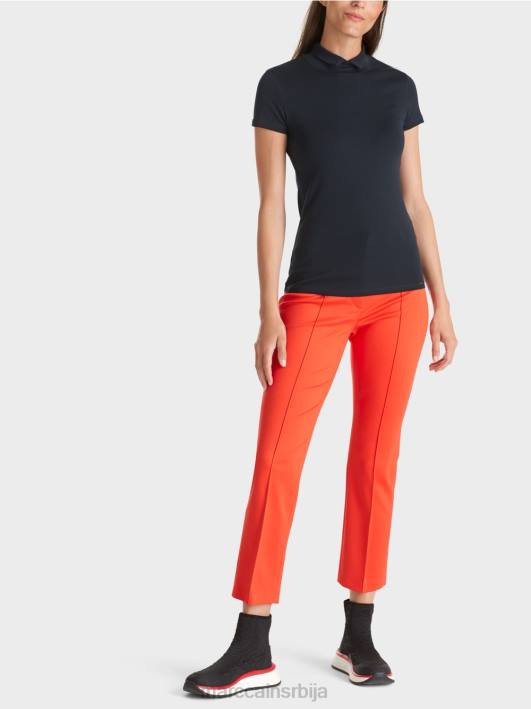 мајица са високим изрезом Marc Cain D6881346 поноћно плава одећу