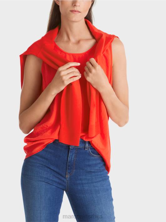 лагани горњи део без рукава Marc Cain D6881347 цампари одећу