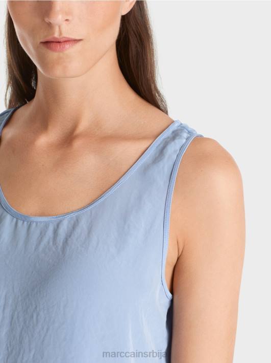лагани горњи део без рукава Marc Cain D6881350 тамно летње небо одећу