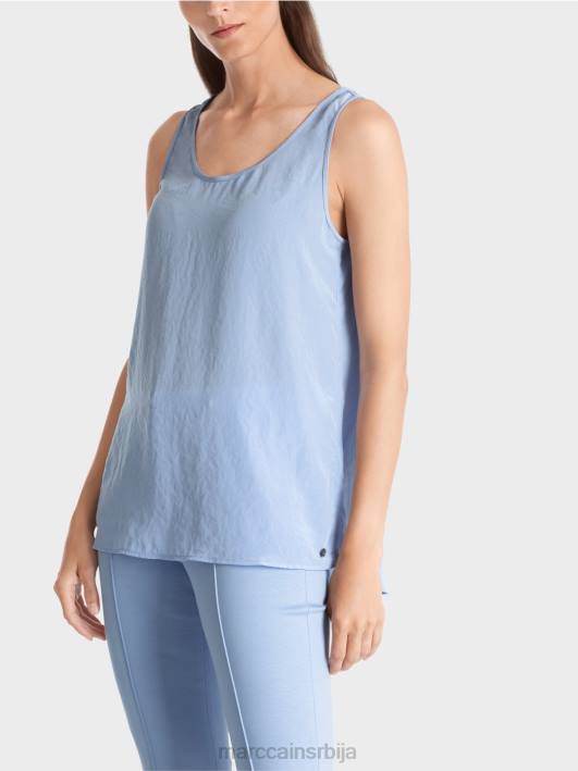 лагани горњи део без рукава Marc Cain D6881350 тамно летње небо одећу