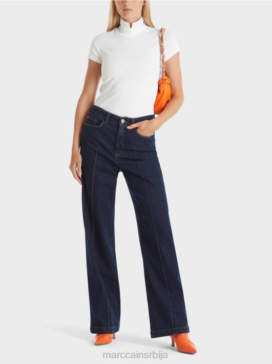 мајица са високим изрезом Marc Cain D6881351 бео одећу