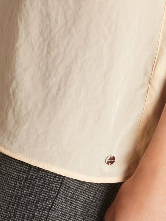 лагани горњи део без рукава Marc Cain D6881353 тамна крема одећу