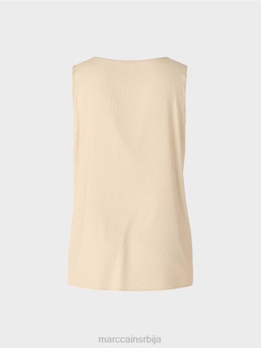 лагани горњи део без рукава Marc Cain D6881353 тамна крема одећу
