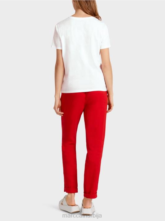 мајица са мотивом слона Marc Cain D6881366 бео одећу