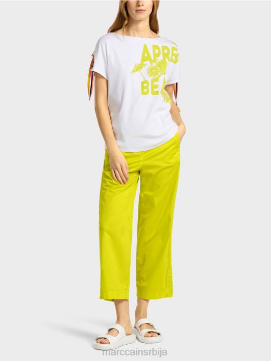 мајица са принт принтом Marc Cain D6881384 бео одећу