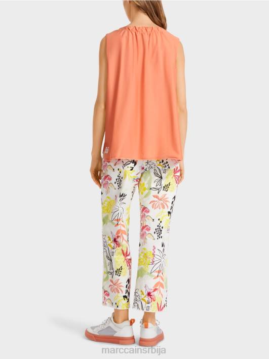 обичан врх са свилом Marc Cain D6881386 светла теракота одећу