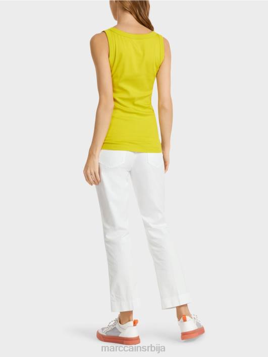 мајица са широким нараменицама Marc Cain D6881387 лагана лимеада одећу