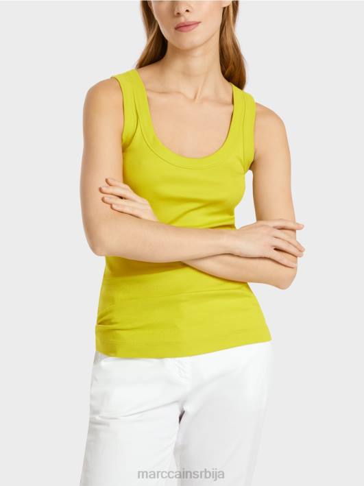 мајица са широким нараменицама Marc Cain D6881387 лагана лимеада одећу