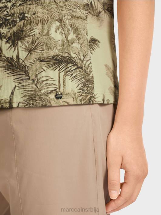 мајица са мотивом длана Marc Cain D6881417 меки дах одећу