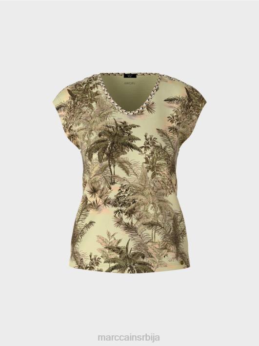 мајица са мотивом длана Marc Cain D6881417 меки дах одећу