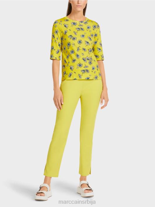 мајица са дезеном Marc Cain D6881442 зелени сумпор одећу