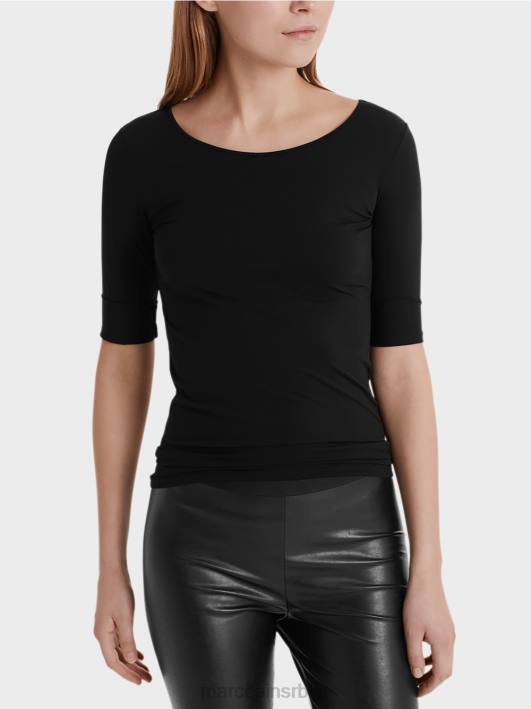 изузетно деликатна кошуља дугих рукава Marc Cain D6881470 црн одећу