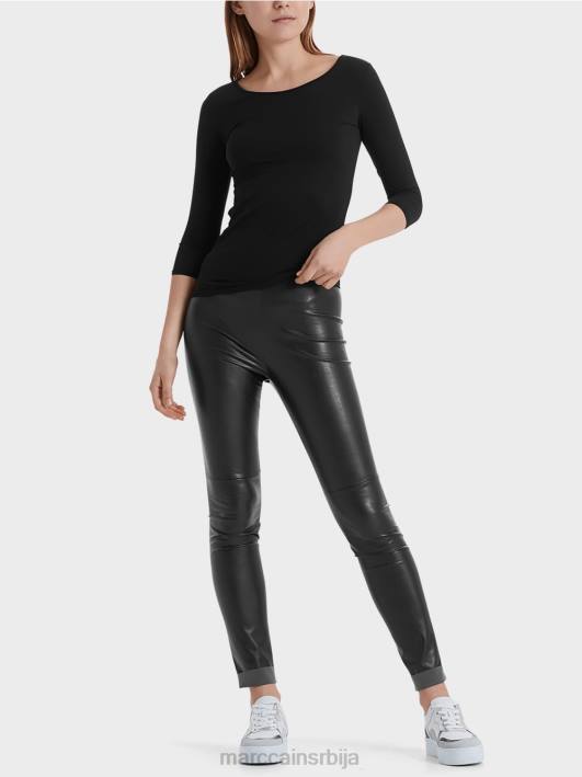 изузетно деликатна кошуља дугих рукава Marc Cain D6881470 црн одећу