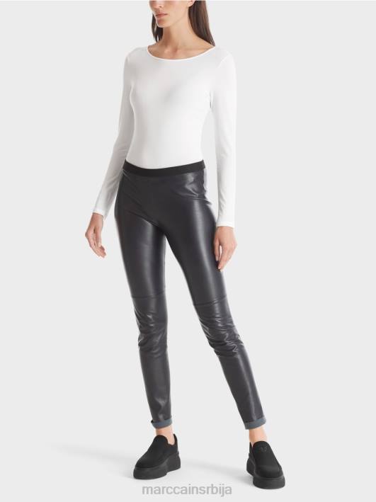 деликатна кошуља дугих рукава Marc Cain D6881473 бео одећу