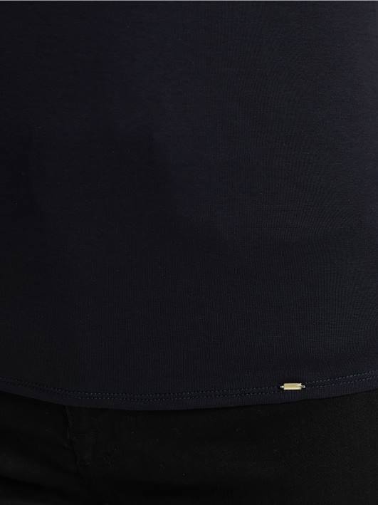 основни горњи део са широким деколтеом Marc Cain D6881477 поноћно плава одећу