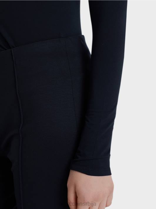 деликатан пуловер са рол-крагном Marc Cain D6881482 поноћно плава одећу