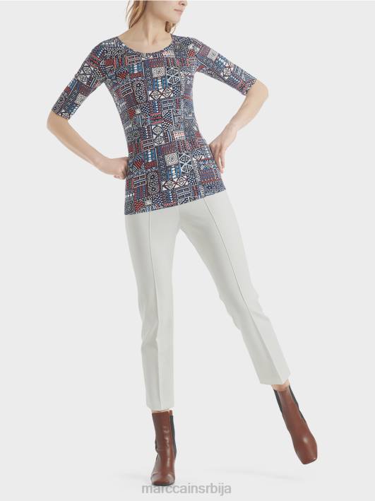 кошуља са етно принтом Marc Cain D6881489 ривијера одећу