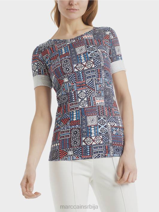 кошуља са етно принтом Marc Cain D6881489 ривијера одећу