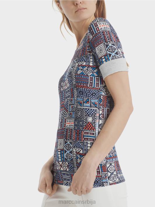 кошуља са етно принтом Marc Cain D6881489 ривијера одећу