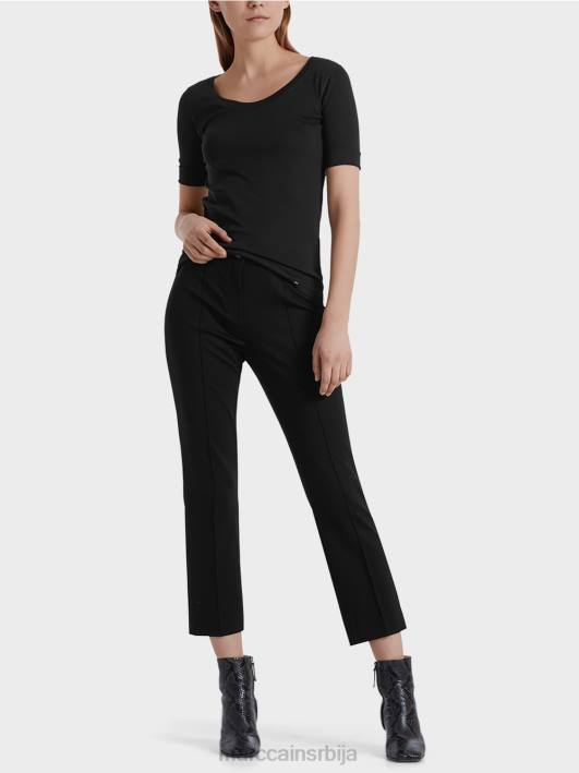 Панталоне 7/8 у фином дресу Marc Cain D688742 црн одећу