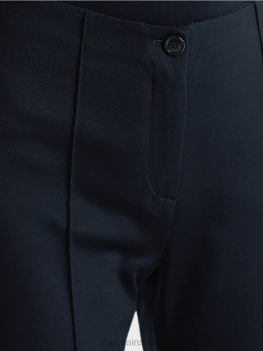 Панталоне 7/8 у фином дресу Marc Cain D688743 поноћно плава одећу