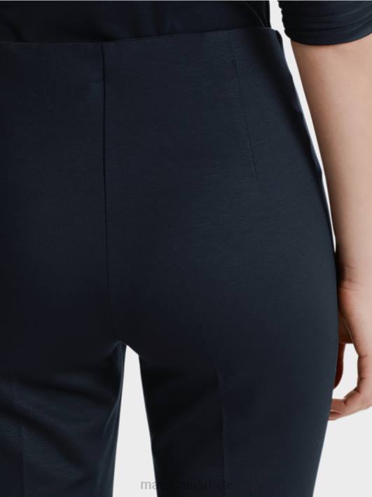 Панталоне 7/8 у фином дресу Marc Cain D688743 поноћно плава одећу