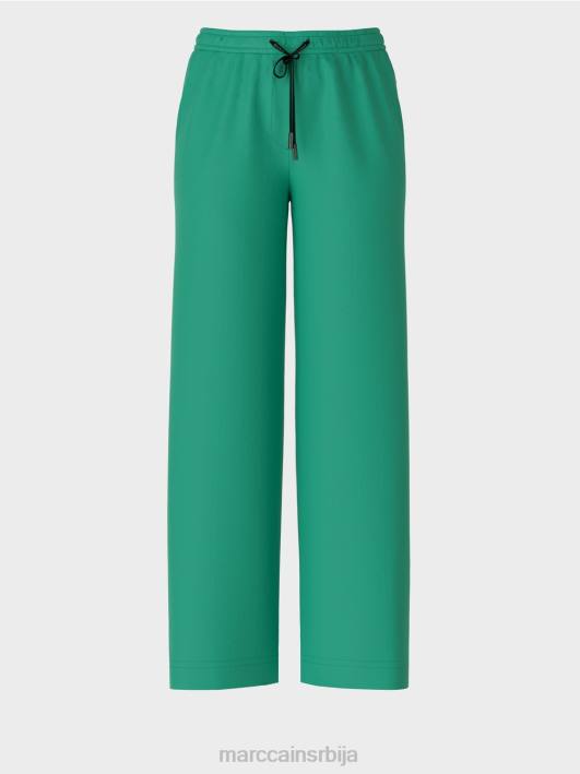 велби панталоне широких ногавица са струком са везицом Marc Cain D688525 емајл одећу