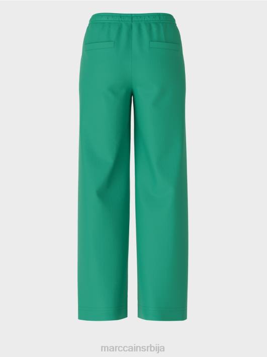 велби панталоне широких ногавица са струком са везицом Marc Cain D688525 емајл одећу