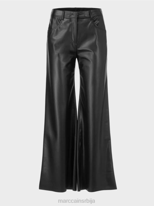 Варри панталоне у женственом кроју Marc Cain D688528 црн одећу